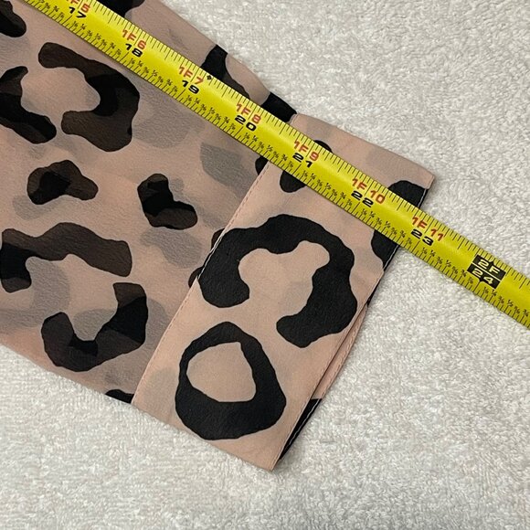 Jessica London Womens Leopard Print Button-Down Tunic Blouse Size 18W - Picture 14 of 15